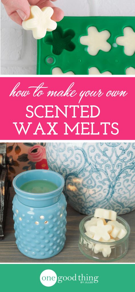 Learn how easy it is to make your own scented wax melts using all-natural ingredients like essential oils. Your whole home will smell amazing!