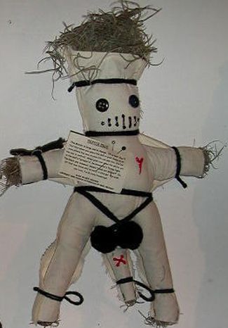 When your man sees the white pin in the doll's "private's", he knows he's flying right. The black pin, however, means "Look out Mister!" So, let that man know who's really in charge! Voodoo Doll Spells, Louisiana Voodoo, Spells Witchcraft Money, Witchcraft Money, Love Spells Witchcraft, Voodoo Love Spells, Money Rituals, Binding Spells, Voodoo Art