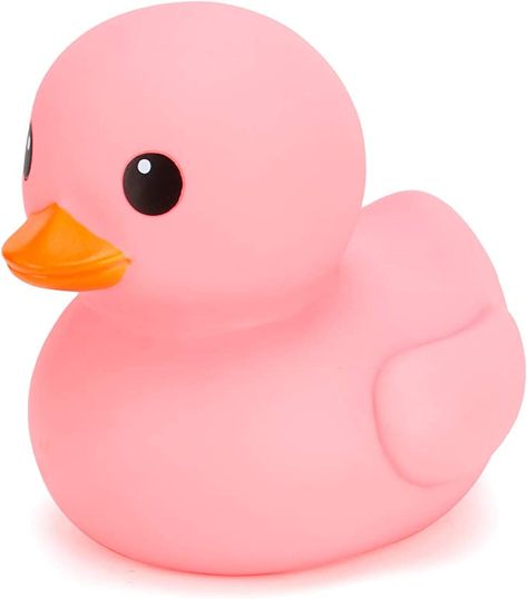 Duck Bath, Pink Toys, Toy Duck, Ducky Baby Showers, Pink Duck, Rubber Duckies, Bathtub Toys, Duck Toy, Rubber Ducks