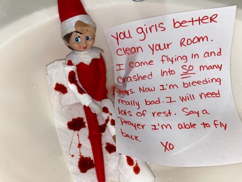 Clean Your Room Elf On The Shelf, Elf Clean Your Room, Cleaning Room, Clean Your Room, Room Kids, Clean Room, Shelf Ideas, On The Shelf, Christmas Elf