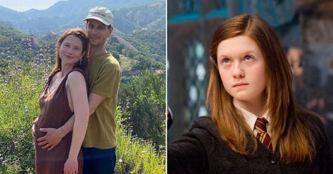 The Harry Potter family is growing! Bonnie Wright Pregnant, Pregnant Picture, Potter Family, Pansy Parkinson, Rupert Grint, Bonnie Wright, Slytherin House, Jamie Campbell, Jamie Campbell Bower