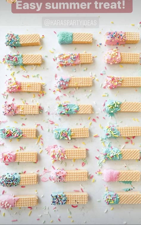 Lila Party, Candy Land Birthday Party, Party Sweets, Candyland Birthday, Ice Cream Birthday, Birthday Treats, All Pink, Party Desserts, Party Treats