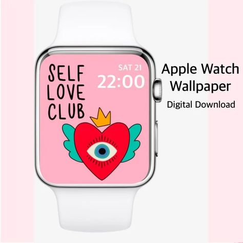 Download Cute Apple Watch Face Love Wallpaper | Wallpapers.com Free Apple Watch Faces, Apple Watch Faces Wallpapers, Apple Watch Faces Download, Cute Apple Watch, Free Apple Watch, Apple Watch Face, Cute Summer Wallpapers, Cool Tech Gadgets Electronics, Xmas Wallpaper