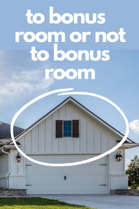 How to use Bonus Room space on your floor plan to your greatest advantage, building equity, and maintaining functional flexibility. Taking Out A Wall, Oak Farmhouse, Add Value To Your Home, Bonus Rooms, Dead Space, Pantry Design, Building A New Home, Old Barn, Farmhouse Design