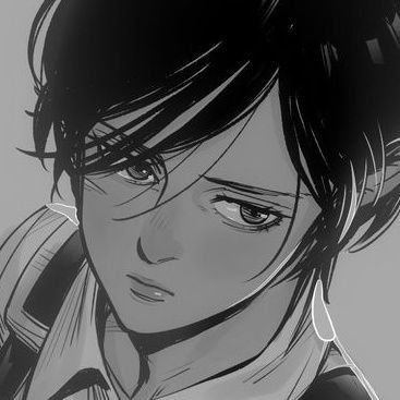 Mikasa Black And White, Mikasa Icon, Attack On Titan Series, Eren X Mikasa, Mikasa Ackerman, Cover Photo Quotes, Instagram Ideas Photography, Arte Sketchbook, Anime Monochrome