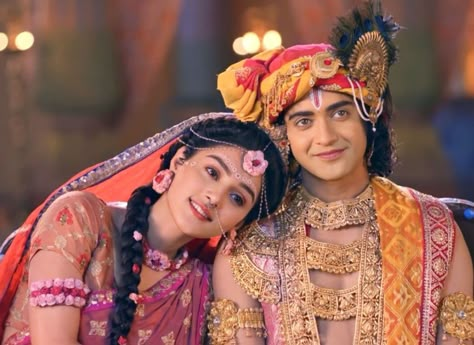 Laptop Wallpaper Desktop Wallpapers Love, Sumedh And Mallika As Radha Krishna, Radha Krishna Sumedh Mallika, God Wallpaper Desktop, Radhe Govind, Hairstyle Boy, Ram Siya, Sumedh Mallika, Outfit Traditional