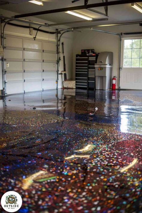 25 Incredible Ways to Re-do Your Garage Floor Epoxy Garage Floor Ideas, Best Garage Floor Epoxy, Garage Floor Ideas, Epoxy Garage Floor, Garage Epoxy, Garage Floors, Finished Garage, Garage Floor Epoxy, Best Paint Colors