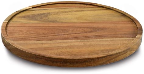 PRICES MAY VARY. NOTICE❗Since this lazy susan is from Natural Acacia Wood, so each of their patterns is different, our pictures for reference only. 🤏Lazy susan always keeps your favorite spices and condiments close to your hand. 🌴Our lazy susan organizer is made of premium solid Acacia Wood, sturdy and durable for a lifetime. ☕This lazy susan turntable provides you a 360° smooth rotation, it's ready to use out of the box, there is nothing you need installation. 💖Care easily is important for a Pantry Table, Small Lazy Susan, Cabinet Lazy Susan, Kitchen Turntable, Lazy Susan Organizer, Table Organization, Wooden Lazy Susan, Round Wood Tray, Lazy Susan Organization