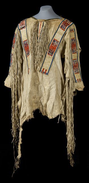 New Men's Hand Crafted Native American Buckskin Beige Buffalo Suede Leather POWWOW War Shirt - TheLeatherAble Hair Tassels, Fringe Wedding Dress, Mens Western Style, Quill Work, Powwow Regalia, Native American Clothing, Beads Work, Beaded Jacket, Native American Peoples