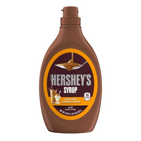 HERSHEY'S | HERSHEY'S Syrup (Caramel), 22-Ounce Bottles Balzam Na Pery, Café Starbucks, Hershey Syrup, Syrup Bottle, Caramel Desserts, Mocha Coffee, Caramel Syrup, Birthday Desserts, Dessert Toppings