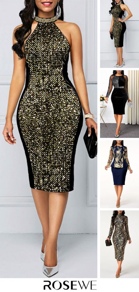 Black And Gold Dress Formal Classy, Graduation Wear, Interesting Fashion, Church Attire, Latest Dress For Women, Black Dresses Classy, Camouflage Outfits, Dinner Dress Classy, Lace Dress Styles