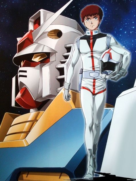 Amuro Ray (アムロ・レイ Amuro Rei) sometimes referred to as The White Devil by ZEON is a 16 year old Newtype from the Earth Federation (American Side 7). Amuro currently serves aboard White Base for the Earth Federation and is the pilot of there prototype mobile suit the RX-78-2 Gundam. Gundam Movie, Amuro Ray, Strike Gundam, Gundam Astray, Zeta Gundam, Gundam Mobile Suit, Unicorn Gundam, Gundam Custom Build, Mobile Suit Gundam