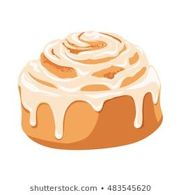 Cinnamon Roll Sketch, Cinnamon Roll Clipart, Cinnamon Rolls Drawing, Cinnamon Roll Drawing, Autumn Illustrations, Emoji Food, Cookie Drawing, Cinnabon Cinnamon Rolls, Autumn Illustration