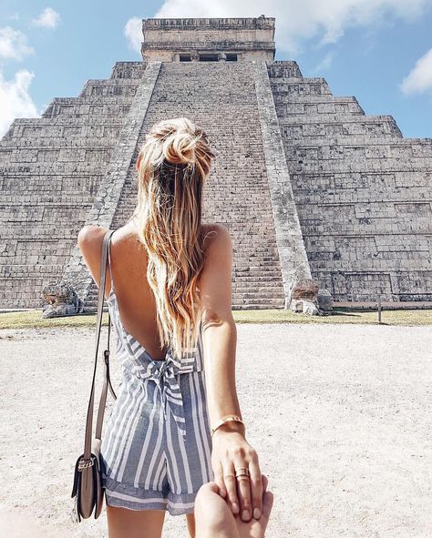 « Chichen Itza cc: @oohcouture » Cancun Mexico Outfits, Cancun Outfits, Cancun Trip, Outfits For Mexico, Mexico Vacation, Cancun Mexico, Chichen Itza, Best Places To Travel, Mexico Travel