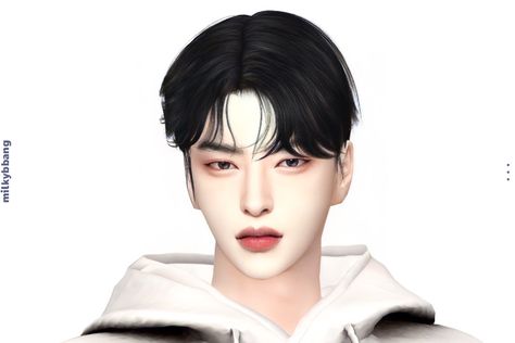 Sims 4 Cc Korean Makeup Male, Sims 4 Cc Asian Skin Overlay Male, Sims4 Face Mask, Sims 4 Korean Skin, Asian Sims 4 Cc, Sims 4 Asian Makeup, Hair Job, Alpha Males, Sims 4 Male Clothes