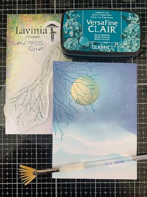 A Crafting Niche: Lavinia Stamps "Fip" and "Gip" Card Lavinia Christmas Card Ideas, Lavina Stamps, Lavinia Cards, Quilt Cards, Late Morning, Fairy Cards, Stamps Art, Lavinia Stamps Cards, Card Making Tips