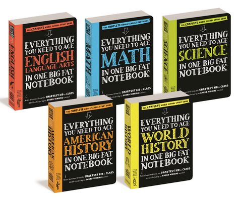 Everything You Need to Ace World History in One Big Fat Notebook: The Complete Middle School Study Guide (Big Fat Notebooks): Workman Publishing, Ximena Vengoechea, Editors of Brain Quest: 9780761160946: Amazon.com: Books Brain Quest, History Notebook, World History Facts, Math Notebook, Science Notebook, Effective Study Tips, Physics And Mathematics, Studying Math, School Study