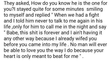 How do you know he is the one for you How To Know He’s The One, How Do You Know He's The One, He Is The One, Finding The One, Postive Life Quotes, Reading Stories, Talk To Me, How To Know, Call Me