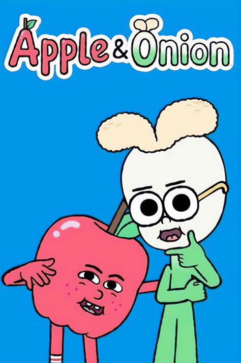 Apple & Onion Apple And Onion Cartoon, Onion Cartoon, Apple And Onion, Old Kids Shows, Richard Ayoade, Old Cartoon Shows, Cake Templates, Cartoon Network Shows, Childhood Memories 2000