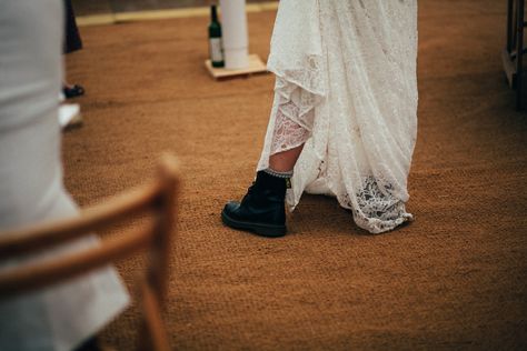 Halfpenny London, Beautiful Wedding Shoes, Bride Shoes, My Dress, Bride Wear, Bridal Inspiration, Uk Wedding, Doc Martens, Wedding Looks