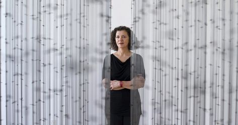 Mona Hatoum. A solo exhibition at the Pompidou Center in Paris offers a broad look at the British-Palestinian artist's work. Mona Hatoum, Pompidou Centre, Art News, Artistic Installation, Artist Interview, Solo Exhibition, Ny Times, Inspirational Women, Middle Eastern