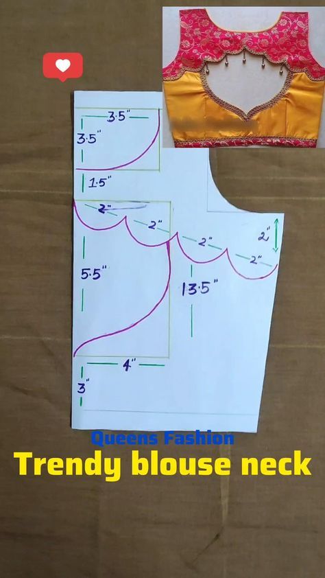 #blouse #trendyblouses #queensfashion1116 #newblousedesign #shorts Embroidery Sleeves, Pattern Drafting Tutorials, Patch Work Blouse Designs, Clothing Pattern Design, Easy Dress Sewing Patterns, Latest Blouse Designs Pattern, Dress Sewing Tutorials, Latest Model Blouse Designs, Simple Embroidery Designs