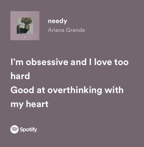 Ariana Grande Aesthetic, Ariana Grande Quotes, Musica Spotify, Ariana Grande Lyrics, Songs That Describe Me, Aesthetic Lyrics, Ariana Grande Songs, Meaningful Lyrics, Rap Lyrics Quotes