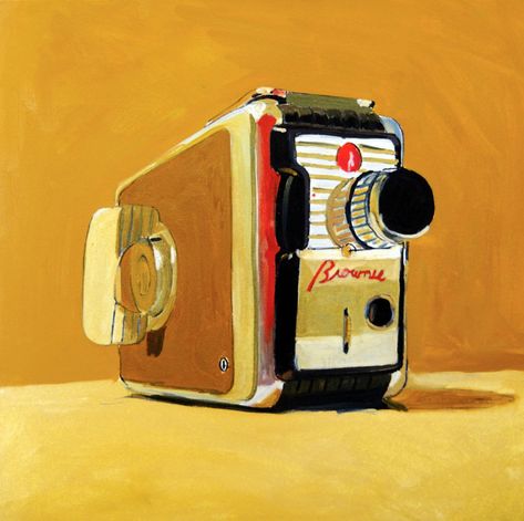 Appropriation Art, Brownie Camera, American Realism, Artist Interview, Affordable Art Prints, Canadian Art, Vintage Objects, Painting Still Life, Limited Edition Art Print