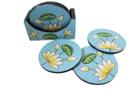 Pichwai Painting on wooden Tea coaster hand painted decorative piece Size : - 4 x 4 inches Medium : hand painted on wood Hand Painted Mdf Coasters Painting, Tea Coasters Painting, Coasters Painting, Diwali Art, Hand Painted Coasters, Coaster Ideas, Pichwai Painting, Coaster Art, Art Items