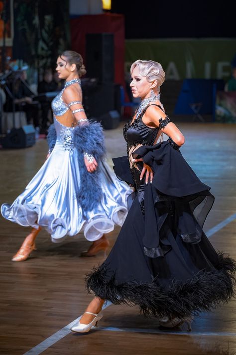 Ballroom Dancing Aesthetic, Ballroom Dancing Dress, Ballroom Dance Hair, Ballroom Gowns Dance, Ballroom Dress Inspiration, Salsa Dancing Outfit, Standard Dance Dress, Ballroom Dance Competition Dress, Dance Latin