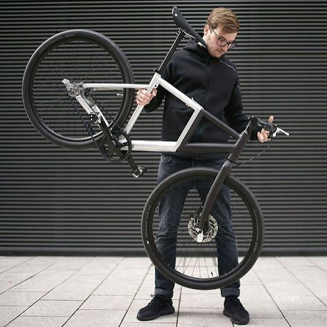 Folding Bike Design, City Cycling, Bike Restoration, Foldable Bike, Bikepacking Gear, Electric Transportation, Foldable Bicycle, Bicycle Tattoo, Foldable Bikes