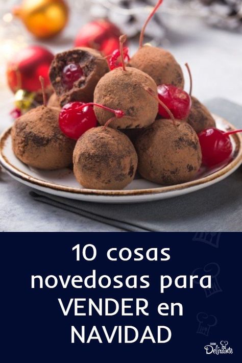 Ideas Para Vender En Navidad, Kitchen Recipes, Cooking And Baking, Chocolates, Snacks, Baking, Christmas