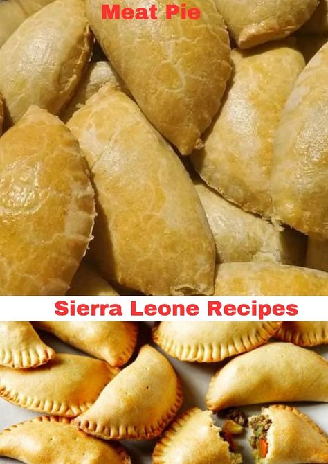 How to prepare Meat Pie... - Sierra Leone Recipes Sierra Leone Food Recipes, Sierra Leone Recipes, West African Food Sierra Leone, Sierra Leone Food, West African Food, Nigerian Recipes, Food Summer, Diced Carrots, Meat Pie