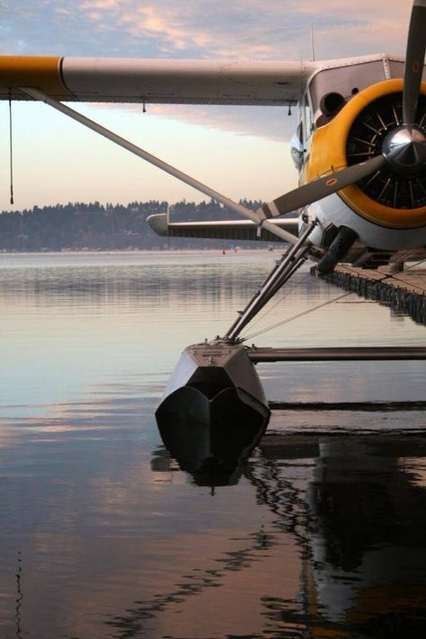 The timeless classic, single engine Dehavilland Beaver. Bush Plane, Sea Plane, Float Plane, San Juan Island, Flying Boat, Aircraft Photos, General Aviation, Aviation Photography, Vintage Aircraft