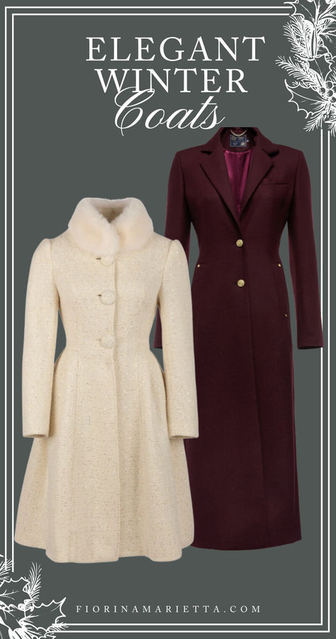 Elegant winter coats for women are everywhere but not all of them will withstand the frosty weather and actualy keep you warm while looking fantastic. these Elegant winter coats are guaranteed to make you look fabulous but also keep you warm. Theatrical Romantic Winter, Winter Coat Ideas, Cape Coat Outfit, Coat Ideas, Winter Coats For Women, Theatrical Romantic, Cape Coat, Coat Outfits, Winter Coats