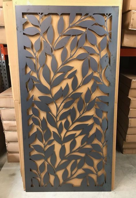 Outdoor Privacy Screens, Metal Wall Art Panels, Decorative Metal Screen, Metal Garden Gates, Jaali Design, Rust Colour, Laser Cut Screens, Laser Cut Panels, Motif Art Deco