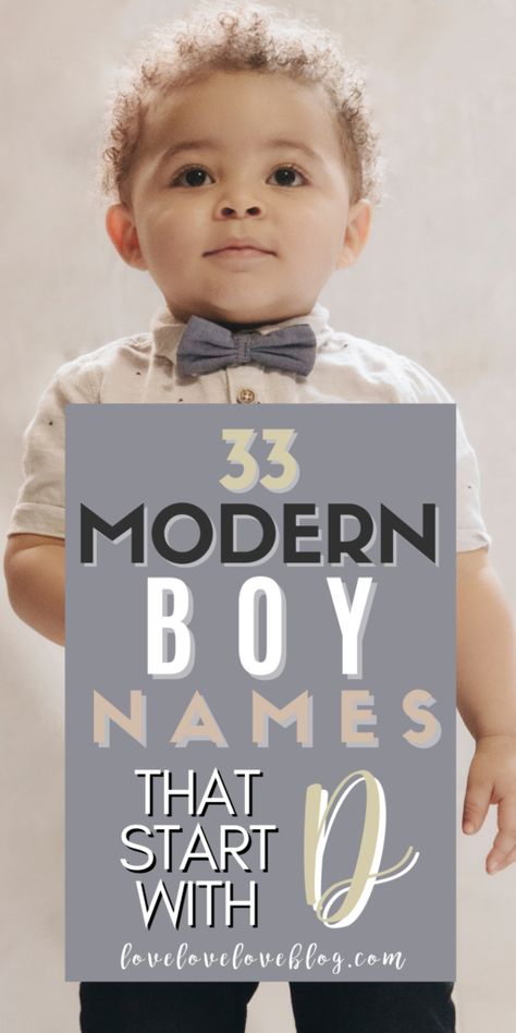 D Names For Boys, D Boy Names, Meaningful Boy Names, D Names, Black Baby Boy Names, Baby Boy Middle Names, Unusual Boy Names, Boy Middle Names, Unique Baby Boy Names