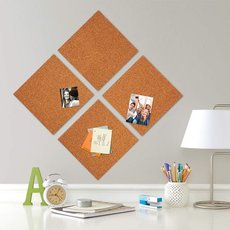 Amazon.com : Quartet Cork Tiles, Cork Board, 12" x 12", Corkboard, Wall Bulletin Boards, Natural, 8 Pack (108) : Bulletin Boards : Office Products Kid Organization, Cork Panels, Cork Tiles, Office Decorations, Unique Storage, Memo Boards, Adhesive Paper, Message Board, Cork Board