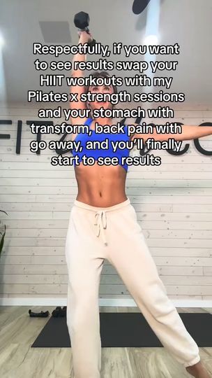 109K views · 854 reactions | Respectfully stop doing HIIT workouts & start doing pilates + low impact strength #pilatesinstructor #pilatesinspiration #pilatesworkout #pilatesgirlie #pilatesinspo | Courteney Fisher Workouts | Courteney Fisher Workouts · Original audio Hiit Workouts, Pilates Instructor, Pilates Workout, Hiit Workout, Back Pain, Pilates, Audio