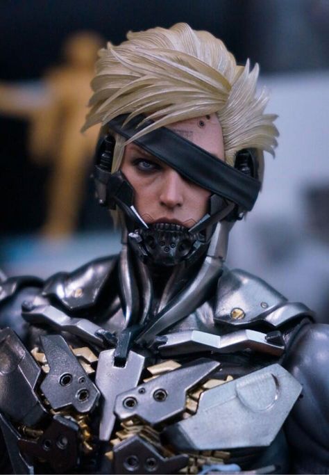 Kojima shows ‘photo realistic’ Raiden figure by Hot Toys – Metal Gear Informer Jaws Characters, Raiden Metal Gear, Metal Gear Series, Metal Gear Rising, Ancient Magus Bride, Battle Suit, Samurai Tattoo, Dream Doll, Gundam Art