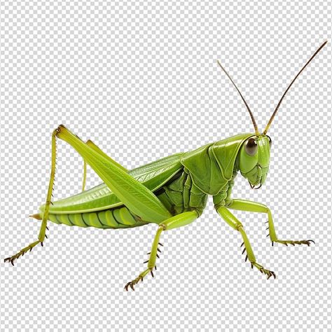 3d grasshopper isolated on transparent b... | Premium Psd #Freepik #psd #nature #color #grass #green Cartoon Grasshopper, Grasshopper Art, Krishna Sudama, Green Grasshopper, Grass Green, Krishna, White Background, Education, Collage