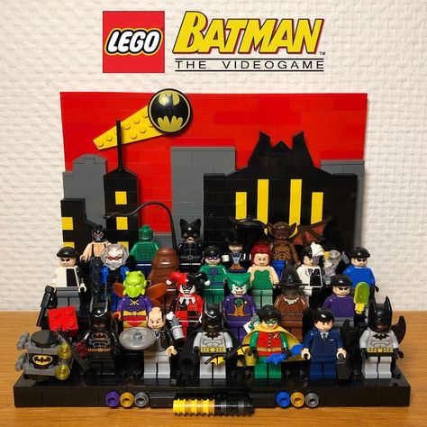 Lego Batman Game, Lego Batman The Videogame, Adult Lego, Batman Ideas, Star Wars Canvas Art, Original Batman, Nostalgia Childhood, Star Wars Painting, Lego Wall