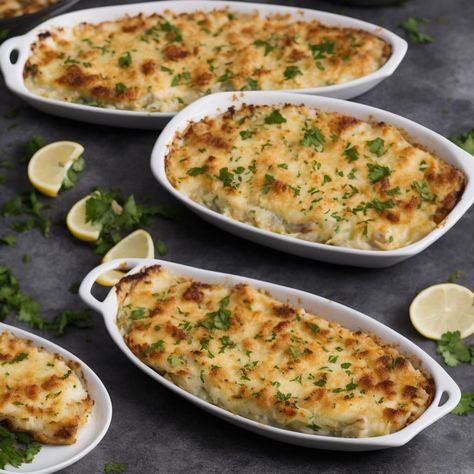 Seafood au Gratin Recipe Recipe | Recipes.net Lobster Au Gratin, Seafood Au Gratin Recipes, Crabmeat Au Gratin Recipe, Shrimp Mold Recipe, Seafood Au Gratin, Gumbo File Recipe, Shrimp Au Gratin, Seafood Gratin, Vegetable Gratin Recipes