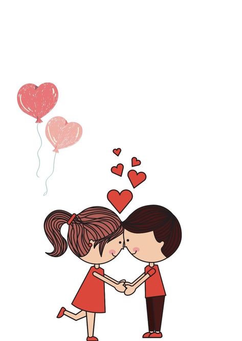 Anniversary Illustration Couple, Anniversary Cartoon Pictures, Rose Day Cartoon Couple, Wedding Couple Photos Cartoon, Couples Cartoon Images Png, Emoji Images, Valentines Day Cakes, Cartoons Png, Gaming Wallpapers