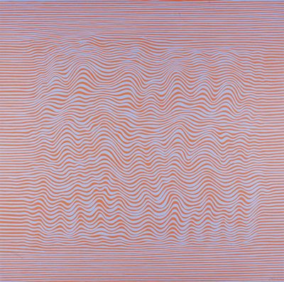 Julian Stanczak, Victor Vasarely, Josef Albers, Op Art, Art Movement, Textures Patterns, Acrylic On Canvas, Geometry, Contemporary Art