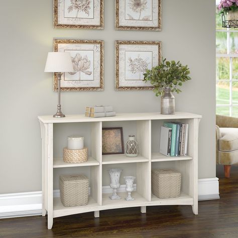 Bush Furniture Salinas 6 Cube Organizer in Antique White (6 Cube Storage) 6 Cube Organizer, Cube Unit, Bookcase Organization, Cube Bookcase, Cube Shelves, White Bookcase, Cube Organizer, Etagere Bookcase, Online Furniture Shopping