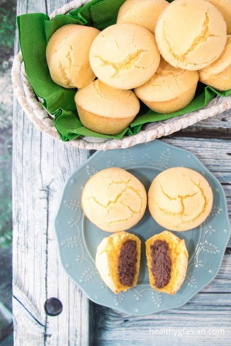 Vegan & Gluten Free Red Bean Paste Buns (Dou Sha Bao) Red Bean Paste Buns, Bean Paste Buns, Gluten Free Chinese Food, Gluten Free Asian Recipes, Gluten Free Chinese, Plant Based Desserts, Red Bean Paste, Chinese Dessert, Party Dishes