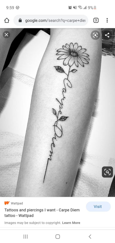 Would be cute around the ankle Simple Unique Tattoos, Flower Wrist Tattoos, Anklet Tattoos, Beautiful Flower Tattoos, Tattoos For Women Flowers, Geniale Tattoos, Disney Tattoo, Sunflower Tattoos, Wrist Tattoos For Women