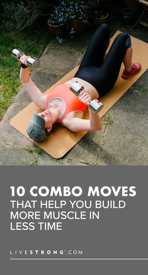 These combo moves work multiple muscle groups at the same time and increase your heart rate so you’re getting a cardio and strength-training workout at the same time. 4 2 1 Combo Workout, Muscle Combination Workouts, Combination Workout Moves, Combination Moves Workout, Multi Muscle Exercises, Combo Move Workouts, Combo Strength Exercises, Combo Workout Moves, Combo Moves Workout