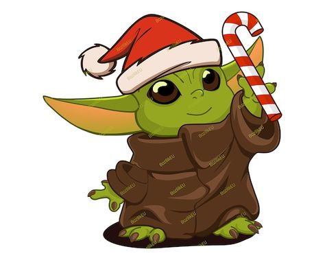 Yoda Clipart, Yoda Hat, Baby Yoda Christmas, Baby Jedi, Yoda Christmas, Yoda Art, Yoda Svg, Yoda Images, Star Wars Cartoon